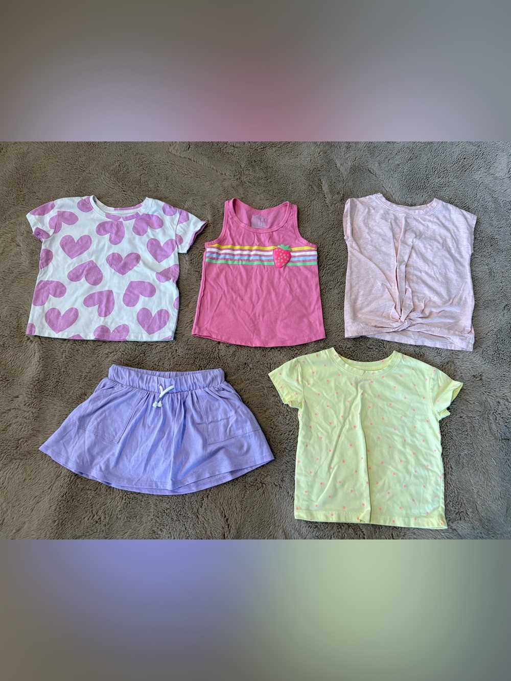 Cat & Jack summer bundle, girls XS (4/5)